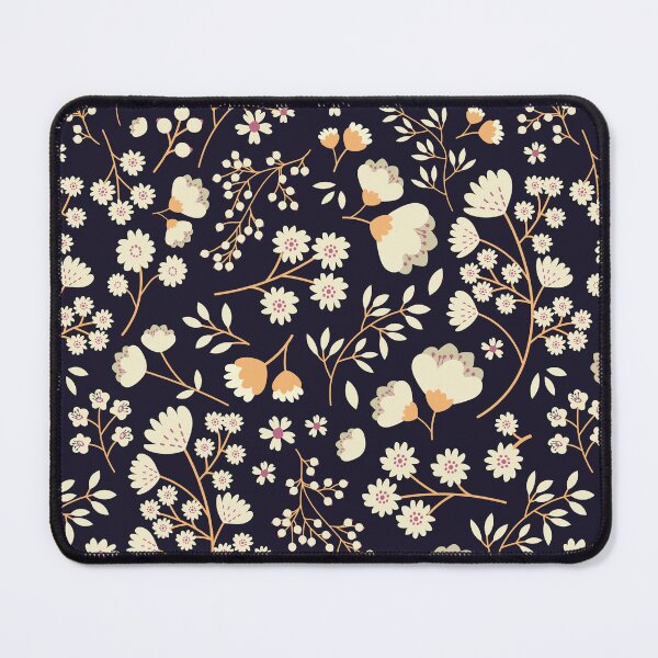 Item preview, Charming Midnight Floral Pattern for Versatile Clothing and Accessories designed and sold by Faissal Thomass.
