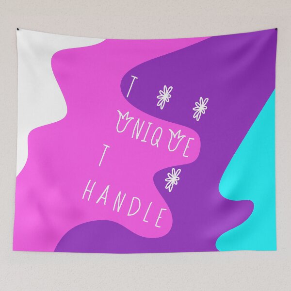 Item preview, Too Unique to Handle – Bold Modern Statement, Unique designed and sold by villacreativa.