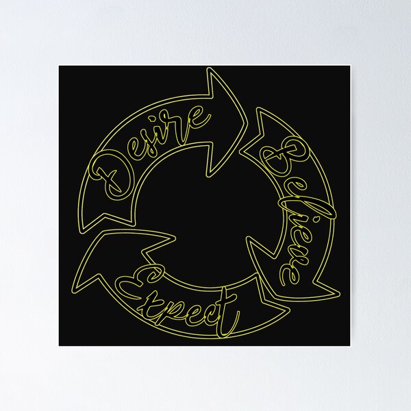 Item preview, Desire Believe Expect designed and sold by Kre8tiveHaze.