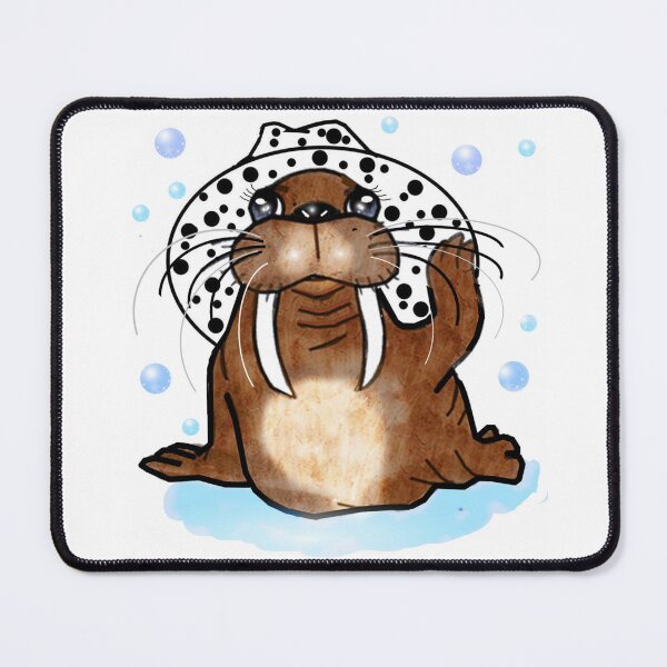 Item preview, walrus - Hello   designed and sold by Shirley cute art .