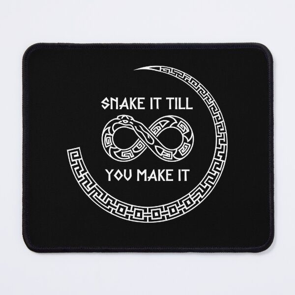 Item preview, Snake It Till You Make It | Infinity Ouroboros Design designed and sold by FocusedPatterns.