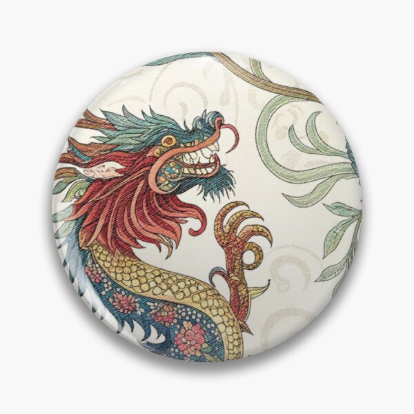 Item preview, Dragon Chinoiserie  designed and sold by hellcom.