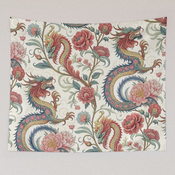 Item preview, Dragon Chinoiserie  designed and sold by hellcom.
