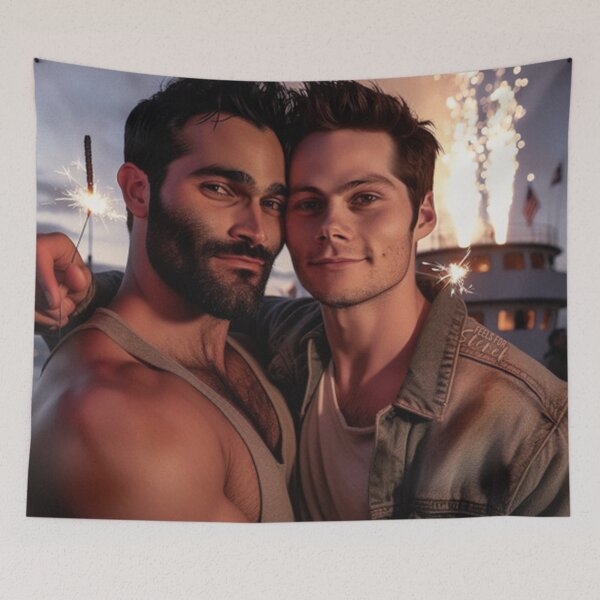 Item preview, tyler hoechlin and dylan o'brien designed and sold by ZamanEcho.