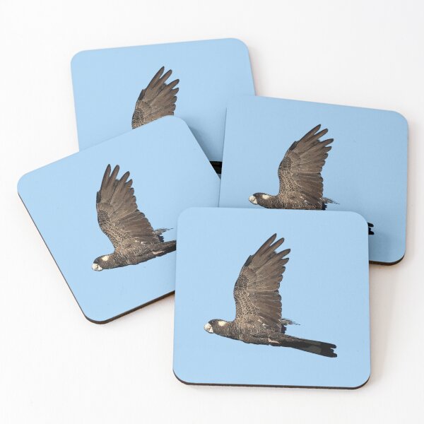 Item preview, Carnaby's Black Cockatoo Flying Color Design  designed and sold by designsasstultd.