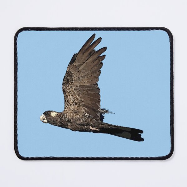 Item preview, Carnaby's Black Cockatoo Flying Color Design  designed and sold by designsasstultd.