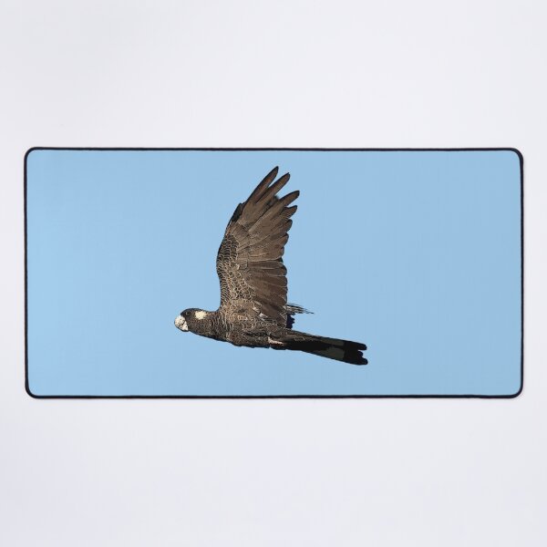 Item preview, Carnaby's Black Cockatoo Flying Color Design  designed and sold by designsasstultd.