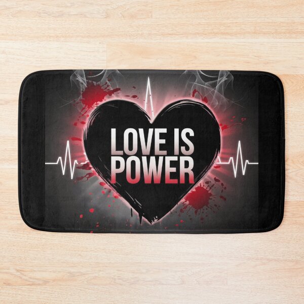 Item preview, Love Is Power: Electrifying Heartbeat Design designed and sold by ArtBryz.