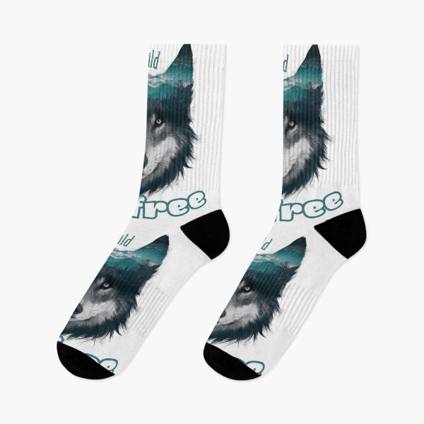 Item preview, Wolf and mountains,Wild and free,  Freedom, Majestic, Independece designed and sold by KolorellaS.