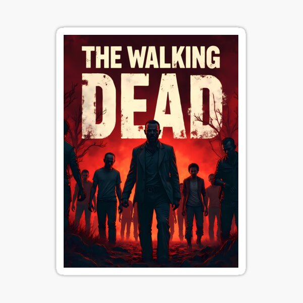 Item preview, Walking Dead Inspired Comic Cover - Zombies designed and sold by tonyartprints.