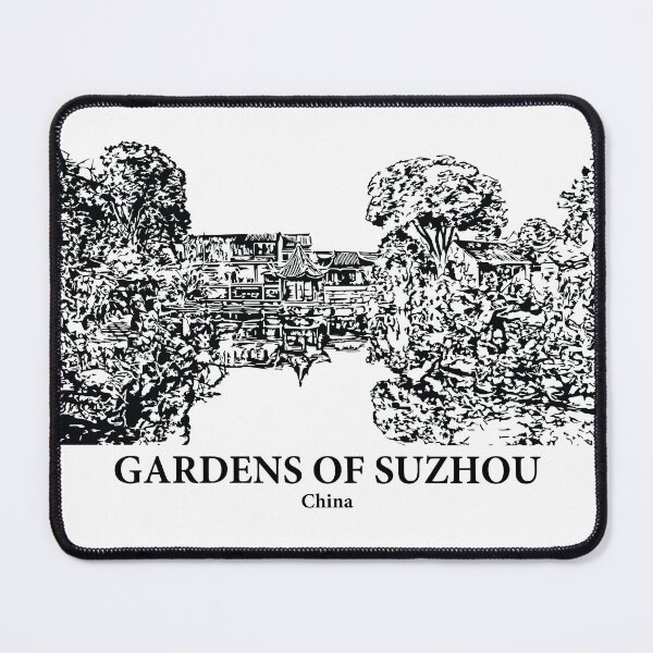 Item preview, Gardens of Suzhou - China designed and sold by Lakeric Cityscapes.