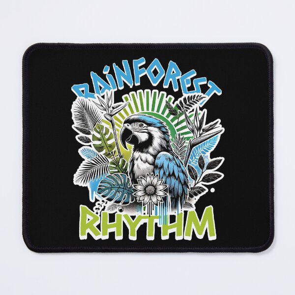 Item preview, RAINFOREST RHYTHM - EXOTIC PARROT designed and sold by justyna-s28.