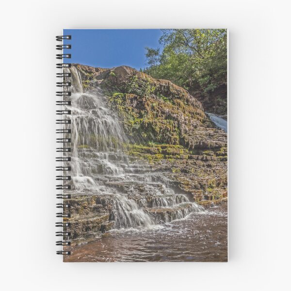 Item preview, Cascading Cramell Linn Waterfall Over Rocky Terrain designed and sold by David Patterson.