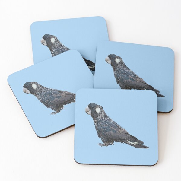 Item preview, Carnaby's Black Cockatoo Perched Color Design designed and sold by designsasstultd.