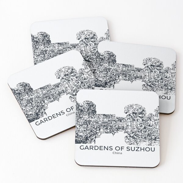 Item preview, Gardens of Suzhou - China designed and sold by Lakeric Cityscapes.