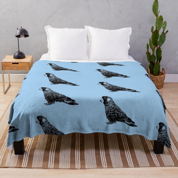 Item preview, Carnaby's Black Cockatoo Perched Black Design  designed and sold by designsasstultd.