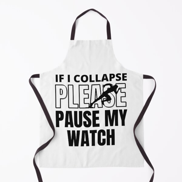 Item preview,  If I Collapse Please Pause My Watch Running Marathon Runner  designed and sold by ZACK ART.