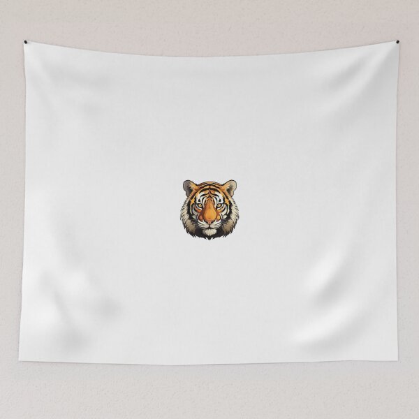Item preview, tiger face tshirt design png designed and sold by hsstudio2025.