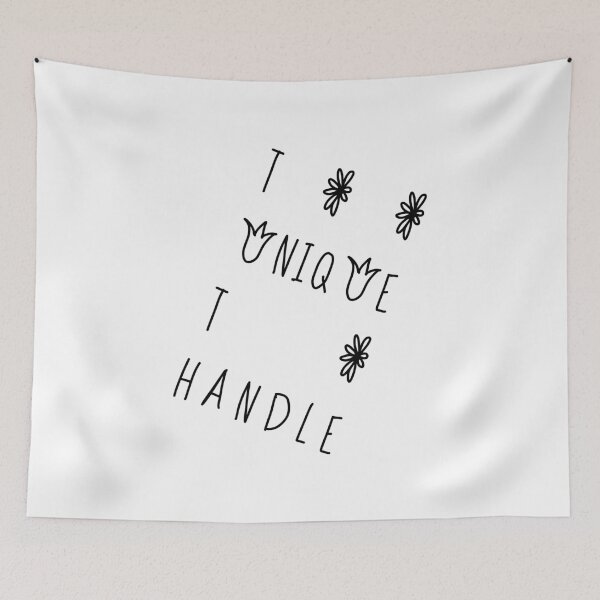 Item preview, Too Unique to Handle – Bold Modern Statement, Unique designed and sold by villacreativa.