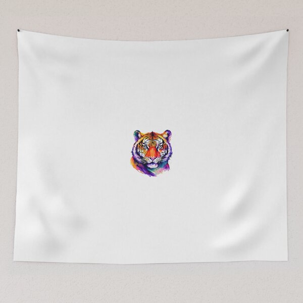 Item preview, tiger face tshirt design png designed and sold by hsstudio2025.