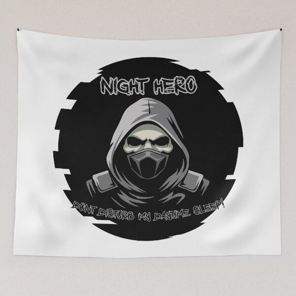 Item preview, NIGHT HERO. DON'T DISTURB MY DAYTIME SLEEP! designed and sold by AFernandesDSG.