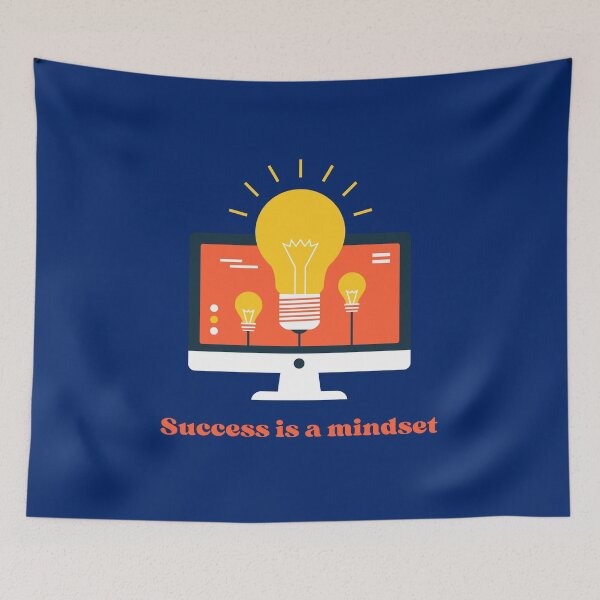 Item preview, Success Is a Mindset | Motivational Quote designed and sold by InwzaDesign.