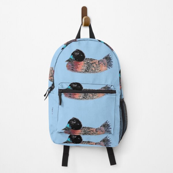 Item preview, Blue-billed Duck Black Alternate Design designed and sold by designsasstultd.