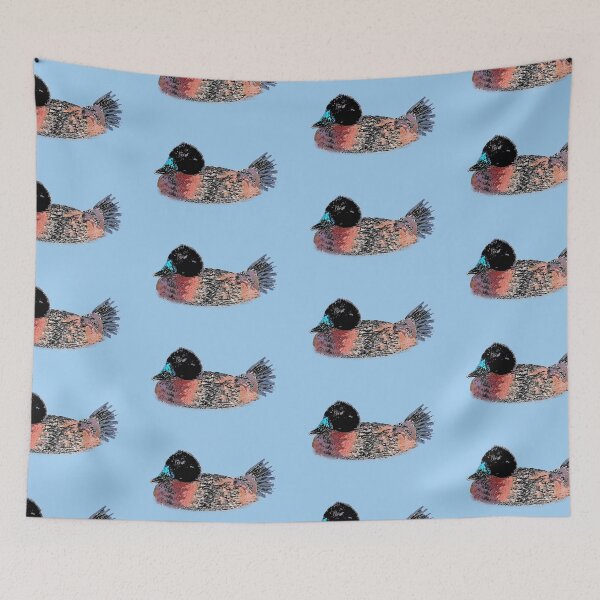 Item preview, Blue-billed Duck Black Alternate Design  designed and sold by designsasstultd.