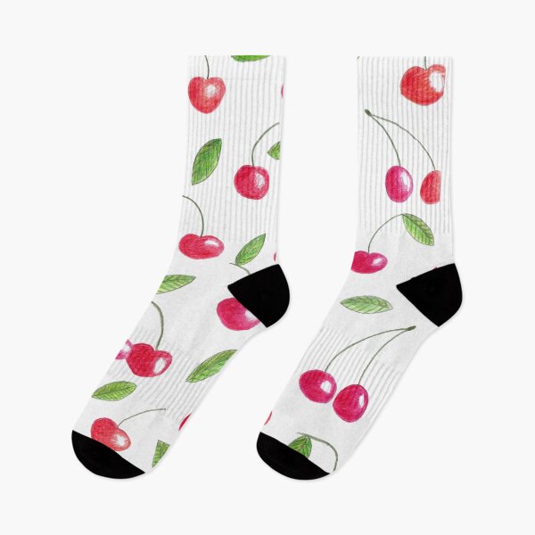 Item preview, Red Cherries summer pattern designed and sold by Home Cyn Home.