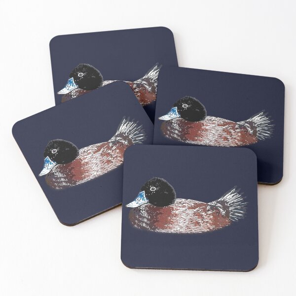 Item preview, Blue-billed Duck White Alternate Design  designed and sold by designsasstultd.