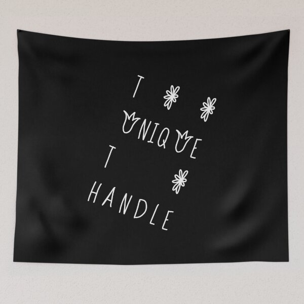 Item preview, Too Unique to Handle – Bold Modern Statement, Unique designed and sold by villacreativa.