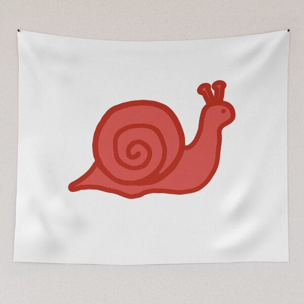 Item preview, Red Snail designed and sold by SleepingFlower.