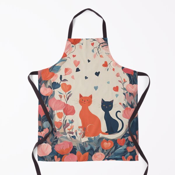 Item preview, With Love, Cat's love, Cat Love. Cats lover, Cat, Cats, black cats, love designed and sold by GOLDENGARDENART.