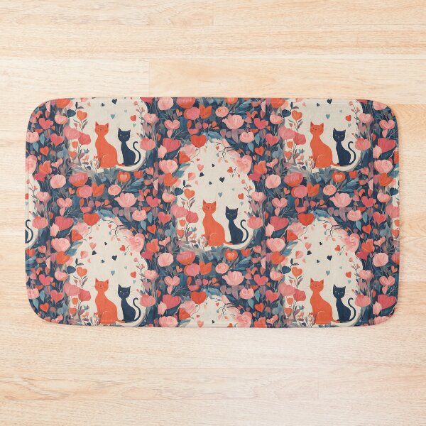 Item preview, With Love, Cat's love, Cat Love. Cats lover, Cat, Cats, black cats, love designed and sold by GOLDENGARDENART.