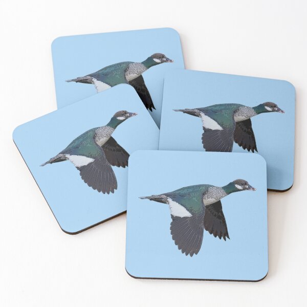 Item preview, Green Pygmy-Goose Flying Color Design  designed and sold by designsasstultd.