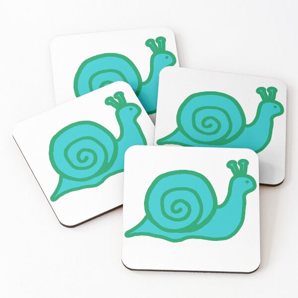 Item preview, Teal Snail designed and sold by SleepingFlower.