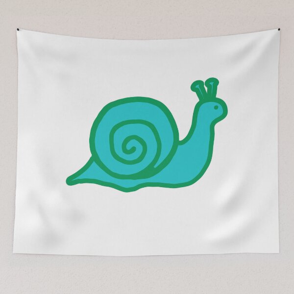 Item preview, Teal Snail designed and sold by SleepingFlower.