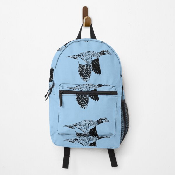 Item preview, Green Pygmy-Goose Flying Black Design designed and sold by designsasstultd.