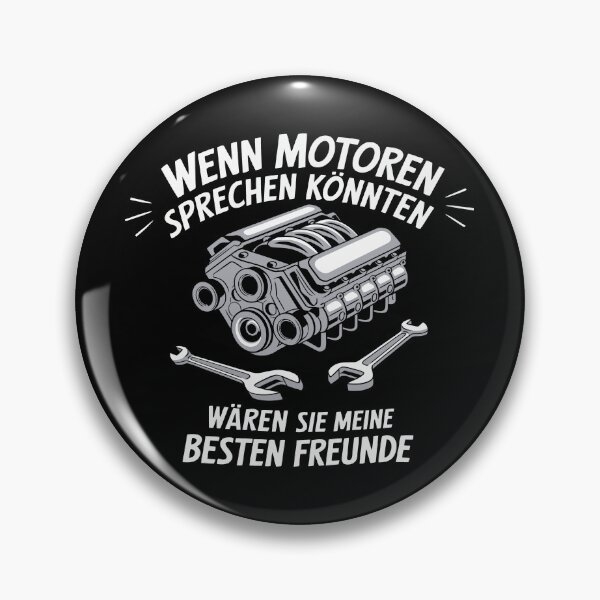 Item preview, Funny car mechanic and screwdriver saying Motorenfreunde designed and sold by Mkx8.
