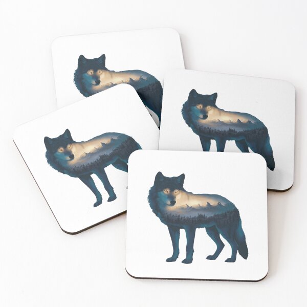 Item preview, Wolf and mountains, Wild and free,  Freedom, Majestic, Independece designed and sold by KolorellaS.