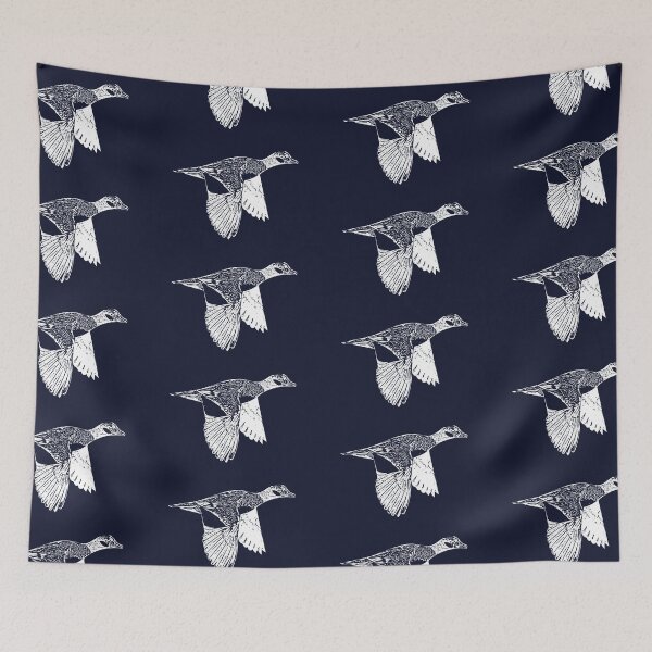 Item preview, Green Pygmy-Goose Flying White Design  designed and sold by designsasstultd.