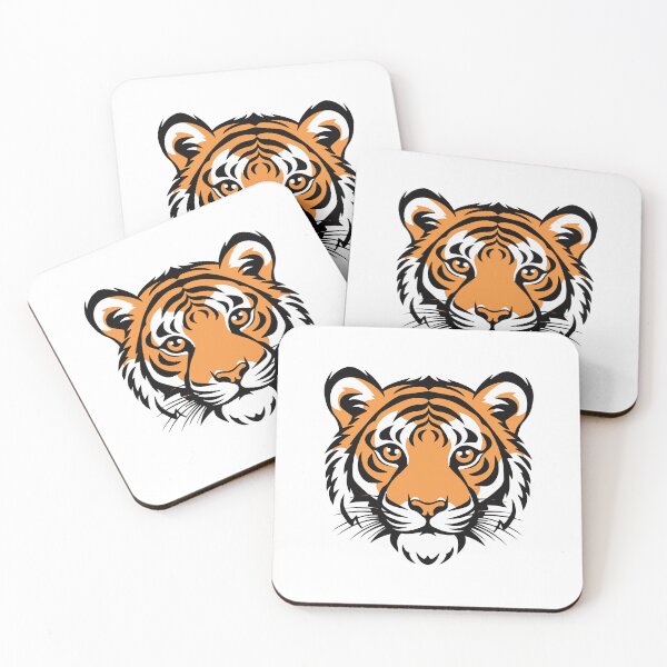 Item preview, tiger face tshirt design png designed and sold by hsstudio2025.