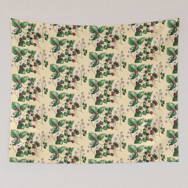 Item preview, Hedgerow fruit harvest (old parchment) designed and sold by Naomi-Bulger.