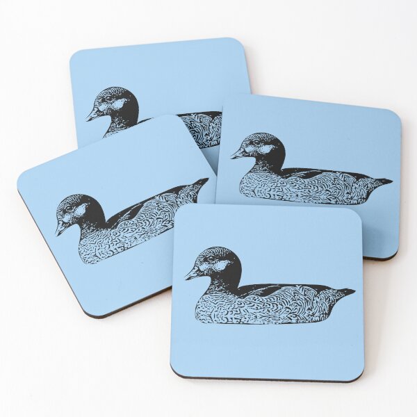 Item preview, Green Pygmy-Goose Black Design  designed and sold by designsasstultd.