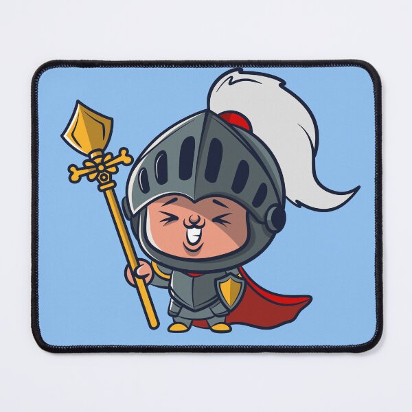 Item preview, Sir Giggles-A-Lot Cute Kawaii Knight designed and sold by GoWubba.