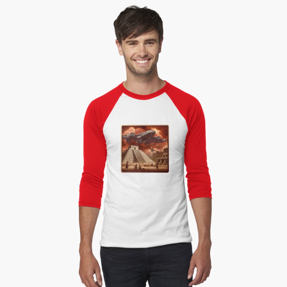 Artikel-Vorschau von Baseballshirt mit 3/4-Arm, designt und verkauft von Kobeko.