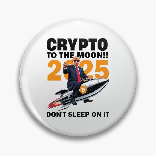 Item preview, Crypto To The Moon!! 2025...Don't Sleep On It designed and sold by lovelyq1.
