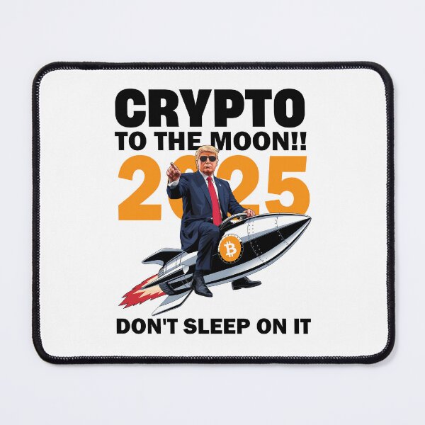 Item preview, Crypto To The Moon!! 2025...Don't Sleep On It designed and sold by lovelyq1.