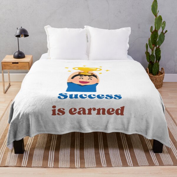 Item preview, Success is Earned | Motivational Quote | Hard Work & Dedication Design designed and sold by InwzaDesign.