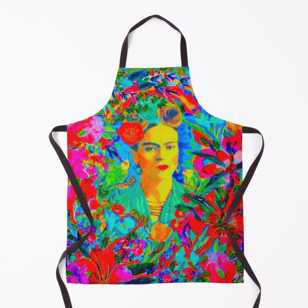 Item preview, Frida Kahlo and flowers, mexican artist, colorful bird, frida kahlo portrait, paintings designed and sold by AliloveartistIT.